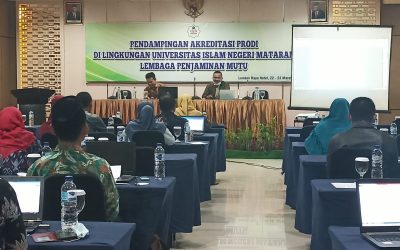 Pendampingan Akreditasi Program Studi UIN Mataram Tahun 2021