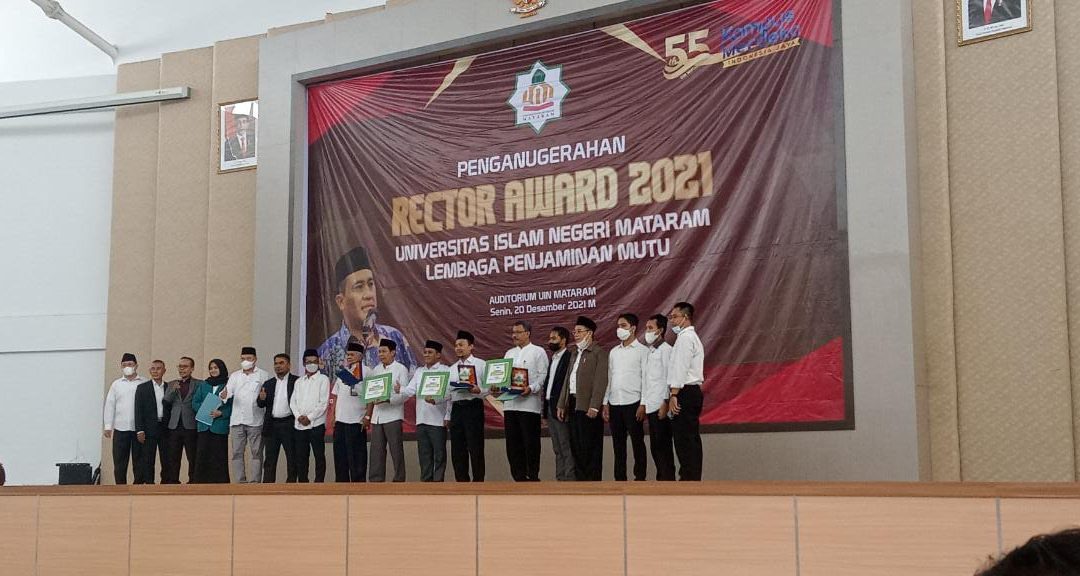 LPM UIN Mataram Gelar Rektor Award 2021