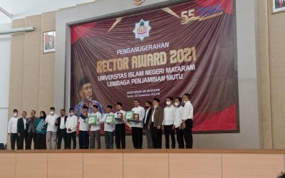 LPM UIN Mataram Gelar Rektor Award 2021