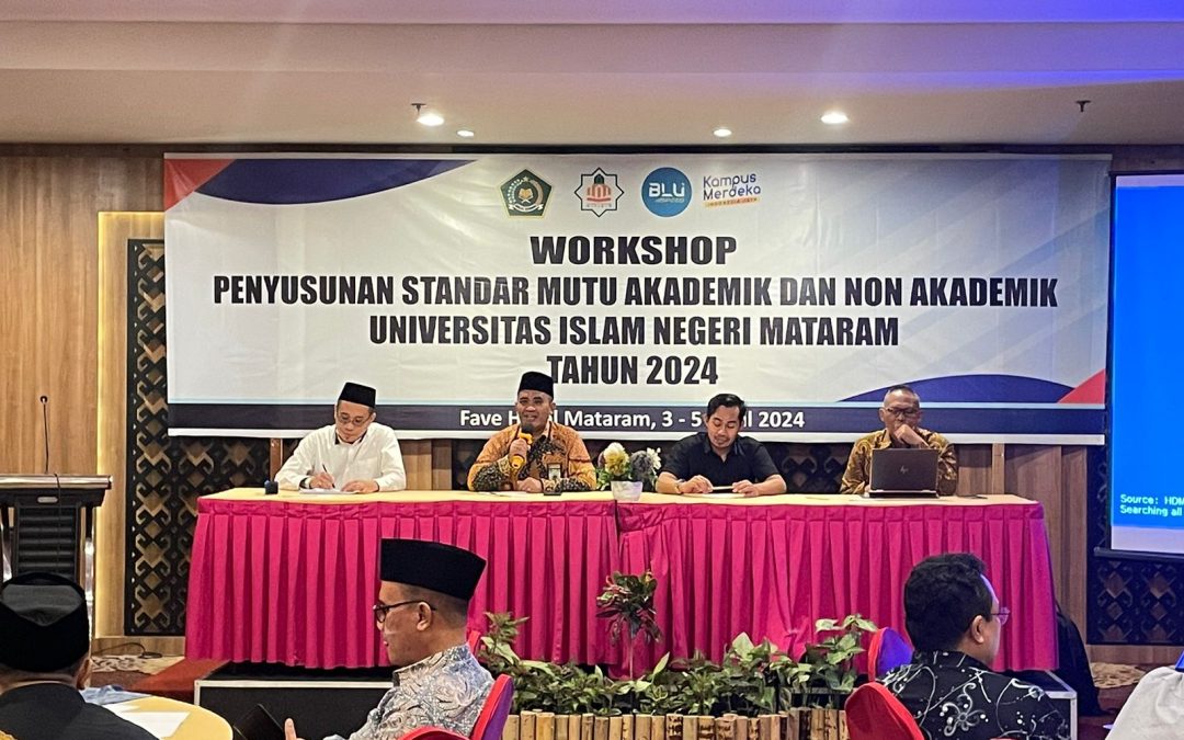 Hari Kedua, Workshop Penyusunan Standar Mutu Akademik dan Non Akademik UIN MATARAM