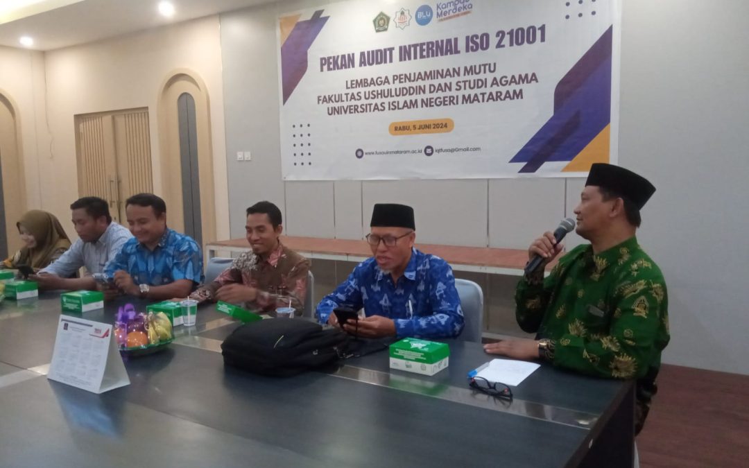 FUSA UIN Mataram Menerima Tim Audit ISO 21001