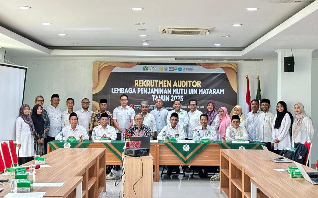 Rekrutmen Auditor Internal, LPM UIN Mataram Berkerjasama dengan PT. Decra Group Indonesia Melaksanakan Seleksi Calon Auditor Internal Berbasis ISO 19011-2018