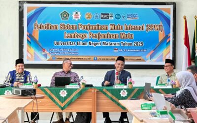 Universitas Islam Negeri (UIN) Mataram Perkuat Sistem Penjaminan Mutu Internal (SPMI) Berbasis Permendiktiristek No. 39 Tahun 2025 Sebagai Langkah Menuju Akreditasi Internasional