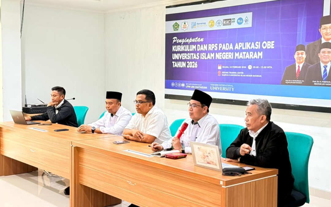 Digitalisasi Kurikulum dan RPS, UIN Mataram Siap Hadapi Tantangan Akreditasi Global