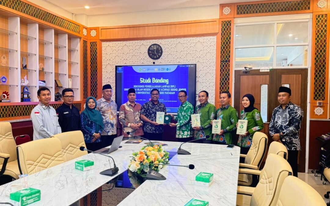 LPM UIN Mataram Gelar Serah Terima Sertifikat Serdos, Perkuat Mutu dan Kolaborasi Antar PT