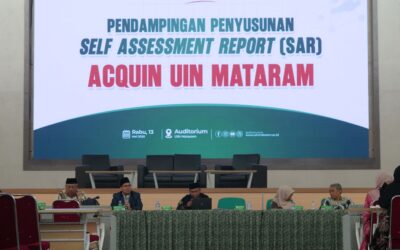 Assistance in Preparing the ACQUIN Self-Assessment Report (SAR): Universitas Islam Negeri (UIN) Mataram’s Commitment to Quality and Global Reputation