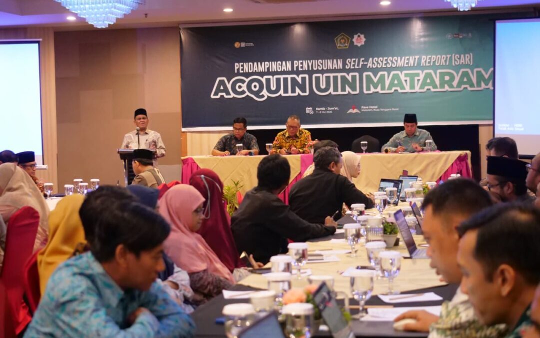 Respon Cepat Sekertariat ACQUIN Jerman, Rektor UIN Mataram Memaksimalkan Pendampingan Penyususnan  Self-Assessment Report (SAR) ACQUIN Menuju Rekognisi Global