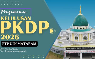 Pengumuman Kelulusan PKDP PTP UIN Mataram Tahun 2026